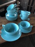 画像10: Vintage BRANCHELL Melmac Turquoise blue C/S (A351) (10)