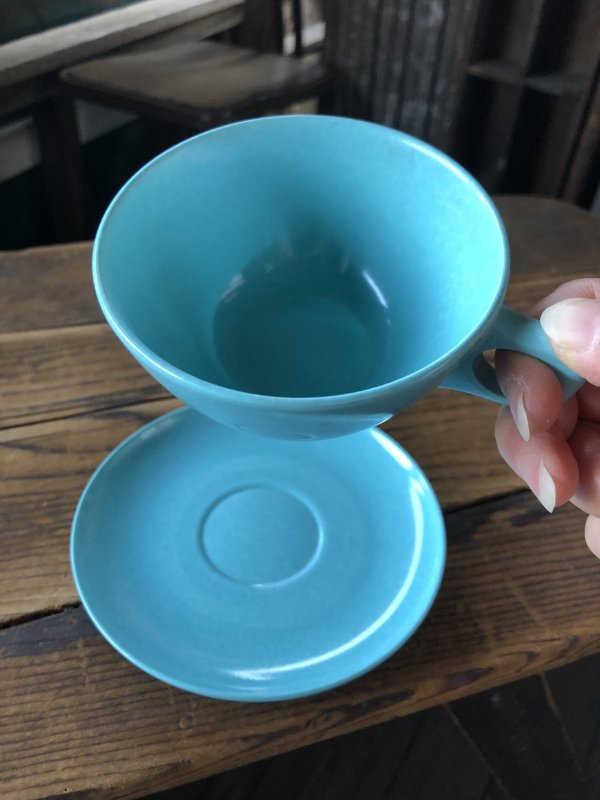 画像9: Vintage BRANCHELL Melmac Turquoise blue C/S (A350)