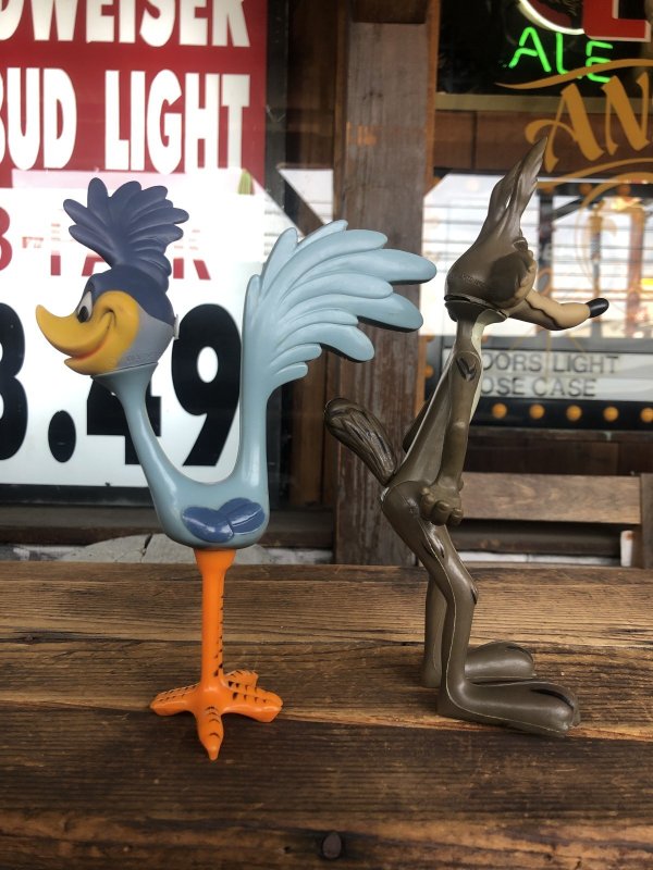 画像2: ntage R.Dakin Looney Tunes Road Runner and WILE E.COYOTE Figures (A360)