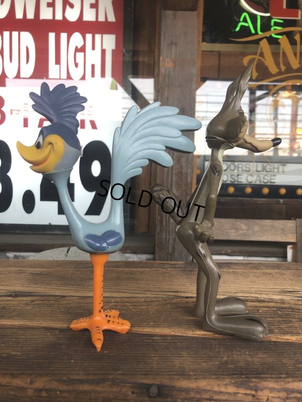 画像2: Vintage R.Dakin Looney Tunes Road Runner and WILE E.COYOTE Figures (A360)