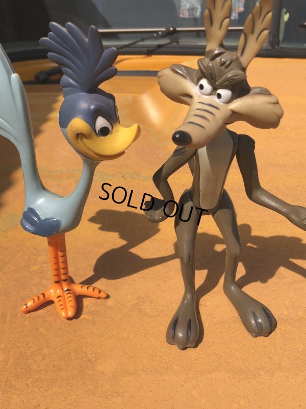 画像12: Vintage R.Dakin Looney Tunes Road Runner and WILE E.COYOTE Figures (A360)