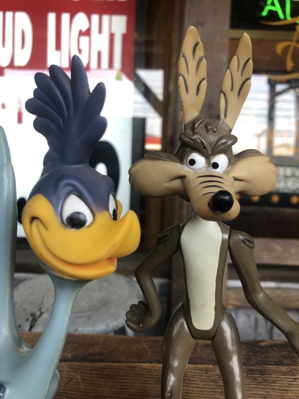 画像6: ntage R.Dakin Looney Tunes Road Runner and WILE E.COYOTE Figures (A360)