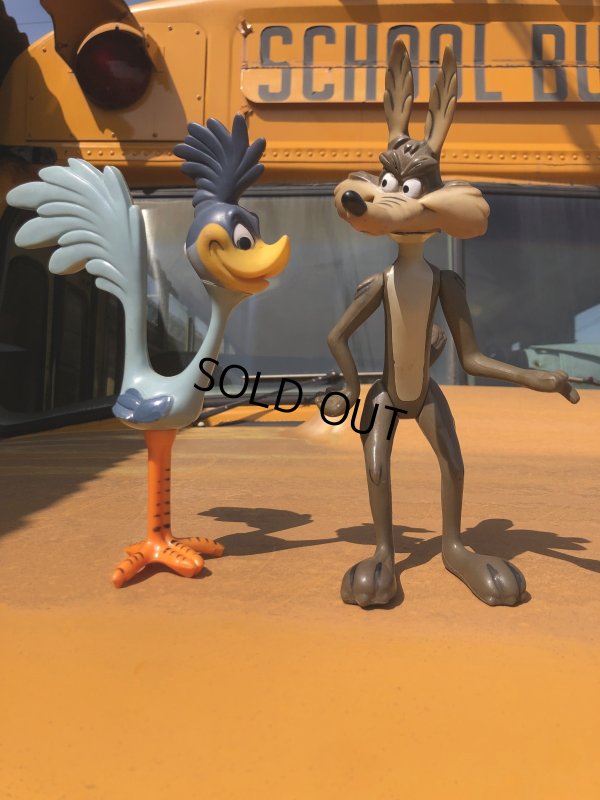 画像14: Vintage R.Dakin Looney Tunes Road Runner and WILE E.COYOTE Figures (A360)