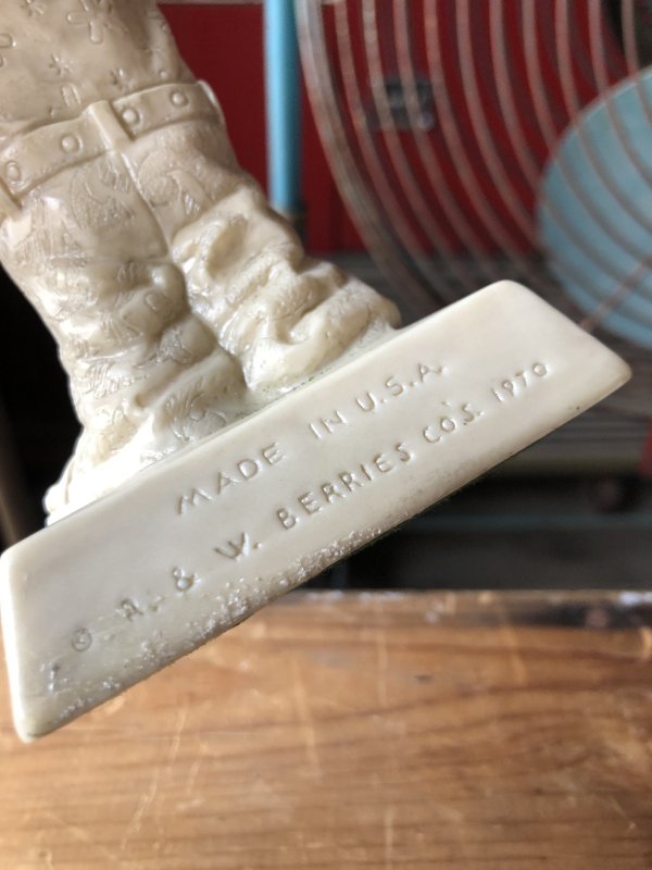 画像13: 70s Vintage Russ and Berry PEACE Sillisculpts Figure Message Doll (A361) 