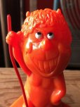 画像9: 70s Vintage Russ and Berry RED DEVIL Sillisculpts Figure Message Doll “ I'm A Horny Little Devil ” (A363)  (9)