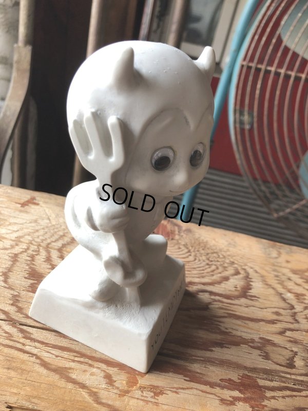画像4: 70s Vintage American Greetings Co WHITE DEVIL Message Doll " YOU TEMPT ME! " (A362) 