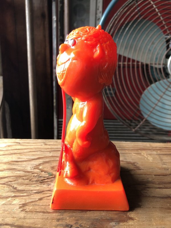 画像2: 70s Vintage Russ and Berry RED DEVIL Sillisculpts Figure Message Doll “ I'm A Horny Little Devil ” (A363) 