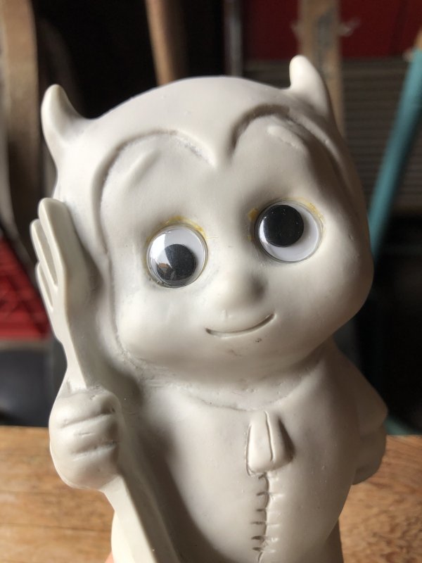 画像10: 70s Vintage American Greetings Co WHITE DEVIL Message Doll " YOU TEMPT ME! " (A362) 