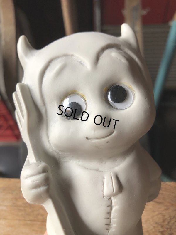 画像10: 70s Vintage American Greetings Co WHITE DEVIL Message Doll " YOU TEMPT ME! " (A362) 