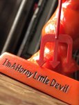 画像11: 70s Vintage Russ and Berry RED DEVIL Sillisculpts Figure Message Doll “ I'm A Horny Little Devil ” (A363)  (11)