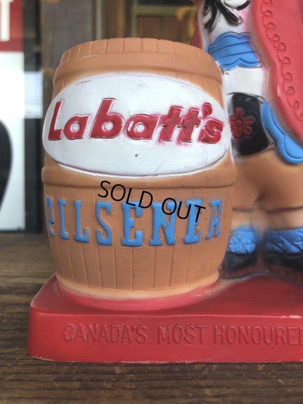 画像6: 70s Vintage LABATT'S PILSNER Beer Advertising Vinyl Doll (A364)