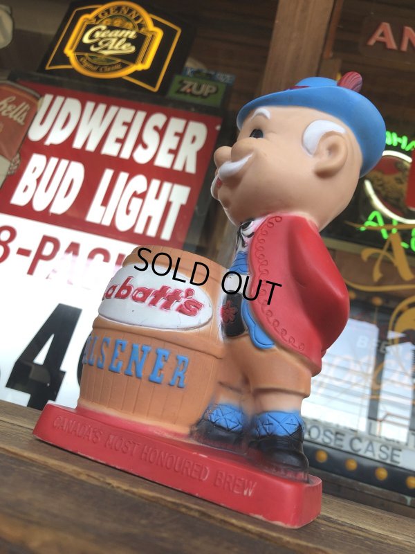 画像9: 70s Vintage LABATT'S PILSNER Beer Advertising Vinyl Doll (A364)