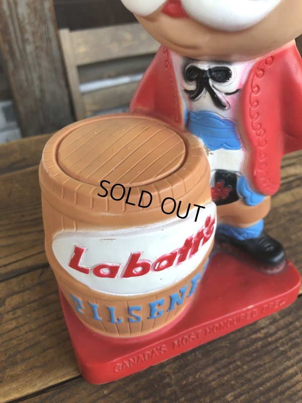 画像7: 70s Vintage LABATT'S PILSNER Beer Advertising Vinyl Doll (A364)