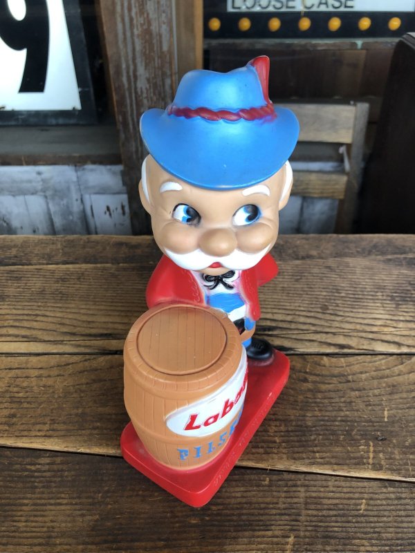 画像8: 70s Vintage LABATT'S PILSNER Beer Advertising Vinyl Doll (A364)