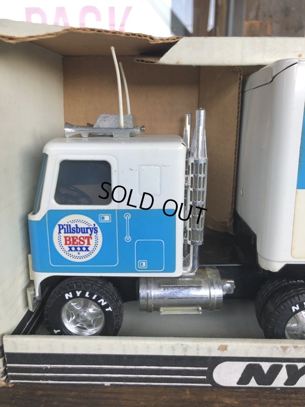 画像2: 80s Vintage NYLINT Pillsbury's Advertising GMC 18-WHEELER Truck (A365)