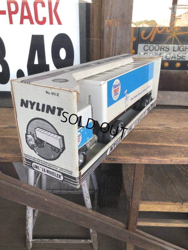 画像9: 80s Vintage NYLINT Pillsbury's Advertising GMC 18-WHEELER Truck (A365)