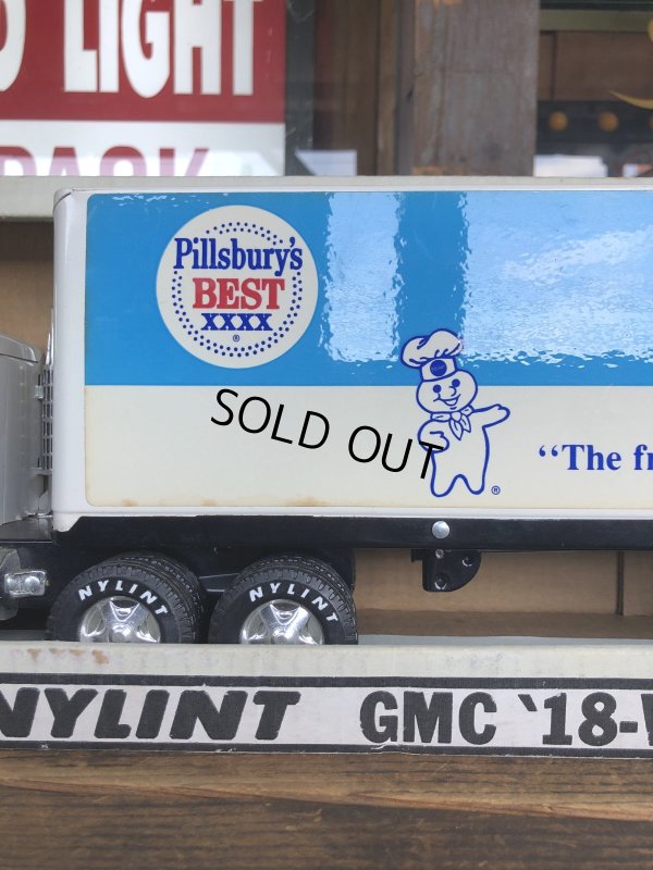 画像3: 80s Vintage NYLINT Pillsbury's Advertising GMC 18-WHEELER Truck (A365)