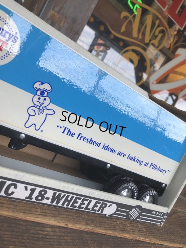 画像4: 80s Vintage NYLINT Pillsbury's Advertising GMC 18-WHEELER Truck (A365)
