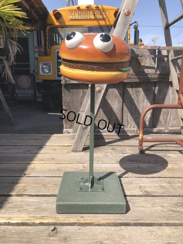 画像17: Vintage Original McDonalds Playland Setmakers Hamburger Patch Stool Chair (A366)