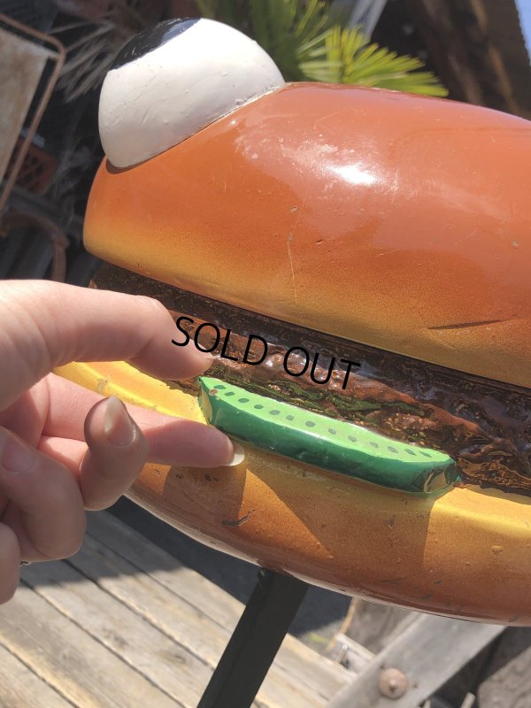 画像10: Vintage Original McDonalds Playland Setmakers Hamburger Patch Stool Chair (A366)