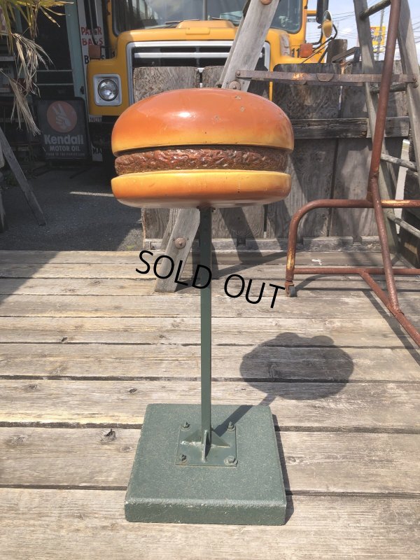 画像15: Vintage Original McDonalds Playland Setmakers Hamburger Patch Stool Chair (A366)