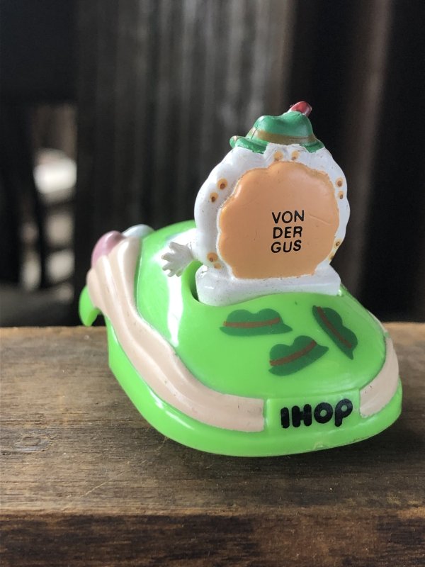 画像3: 90s Vintage IHOP Pancake Kids Meal Toy Pull-Back Car German Von Der Gus (A369)