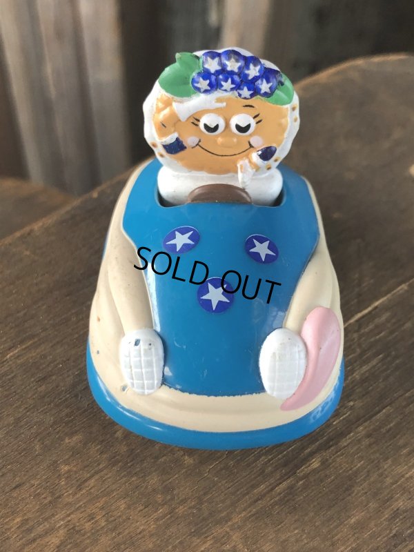 画像6: 90s Vintage IHOP Pancake Kids Meal Toy Pull-Back Car Bonnie Blueberry (A372)