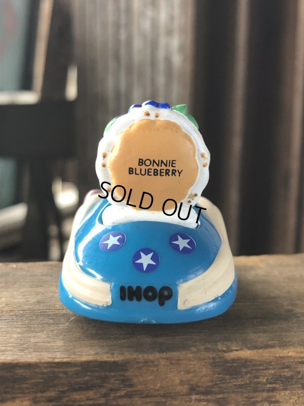 画像3: 90s Vintage IHOP Pancake Kids Meal Toy Pull-Back Car Bonnie Blueberry (A372)