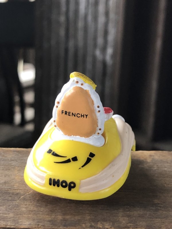 画像3: 90s Vintage IHOP Pancake Kids Meal Toy Pull-Back Car FRENCHY (A370)