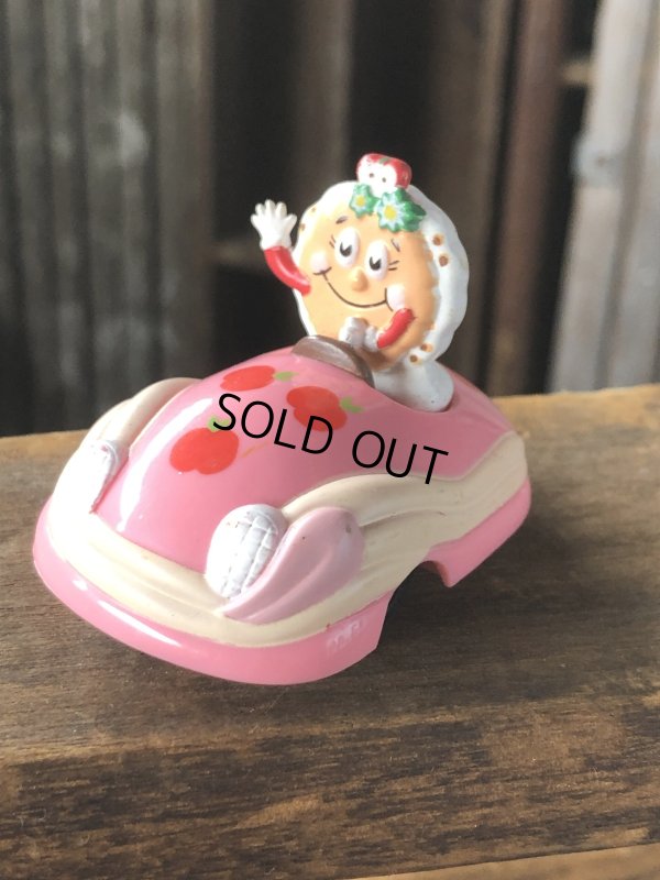 画像2: 90s Vintage IHOP Pancake Kids Meal Toy Pull-Back Car Cynthia Cinnamon Apple (A368)