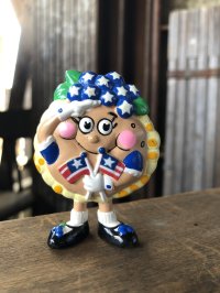 90s Vintage IHOP Pancake Kids Meal Toy PVC Bonnie Blueberry (A378)