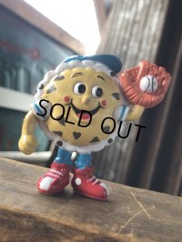 90s Vintage IHOP Pancake Kids Meal Toy PVC Chocolate Chip Charlie (A373)