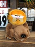 画像1: 80s Vintage Dakin Garfield the Cat Big Bad Wolf Costume Furry Tales Plush (A381) (1)