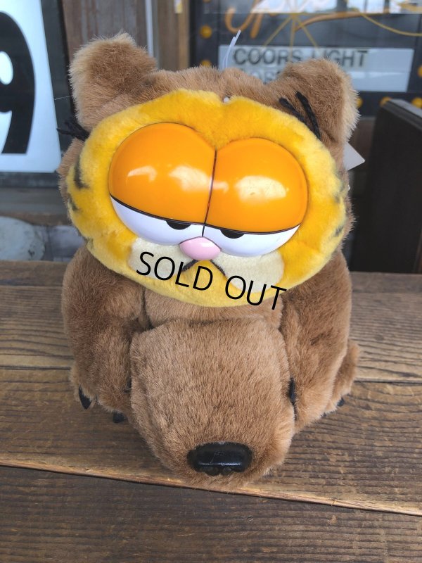 画像8: 80s Vintage Dakin Garfield the Cat Big Bad Wolf Costume Furry Tales Plush (A381)