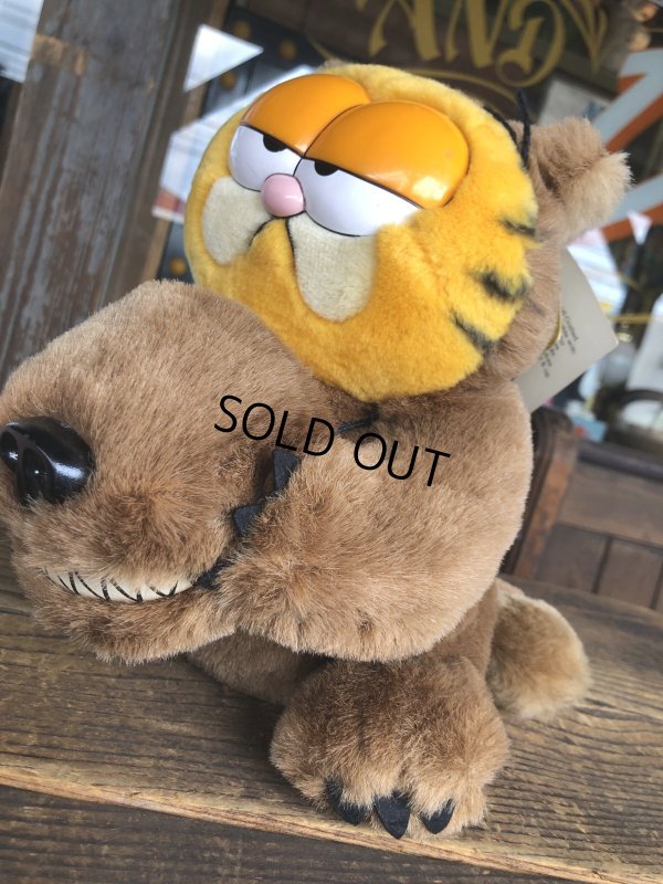 画像3: 80s Vintage Dakin Garfield the Cat Big Bad Wolf Costume Furry Tales Plush (A381)