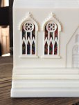 画像13: 50s Vintage Raylite Lighted Musical Windup Church (A382) (13)