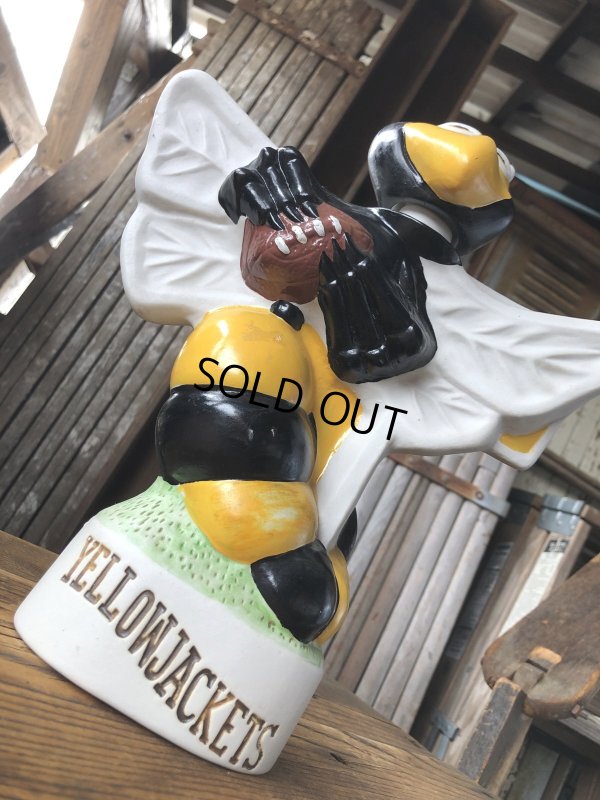 画像11: 70s Vintage McCormick Georgia Tech Football Mascot Yellowjackets Decanter (A383)