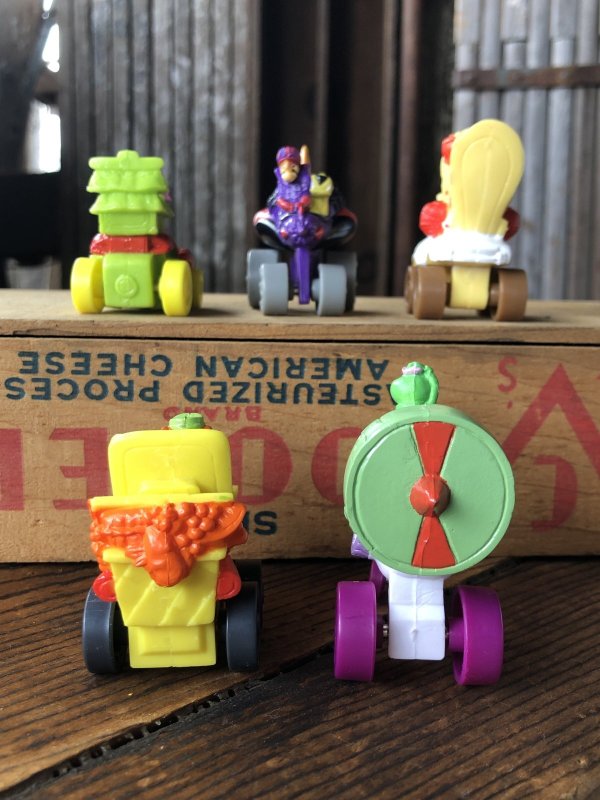 画像3: 90s Vintage Hardee's Hanna Barbera Fender Bender 500 SET (A387)