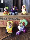 90s Vintage Hardee's Hanna Barbera Fender Bender 500 SET (A387)
