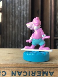 90s Vintage Wendy's Hanna Barbera Meal Toy Summer Gliders Snagglepuss (A386)
