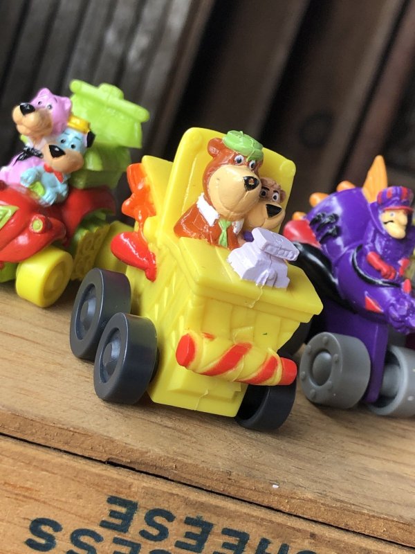 画像8: 90s Vintage Hardee's Hanna Barbera Fender Bender 500 SET (A387)