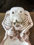 画像16: Vintage Nodding Skeleton KEEP ON SMOKING Ceramic Ashtray Made in JAPAN (A388) (16)