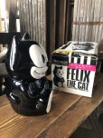 画像4: 90s Vintage Felix The Cat Ceramic Cookie Jar w/box (A390) (4)