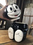 画像7: 90s Vintage Felix The Cat Ceramic Cookie Jar w/box (A390) (7)