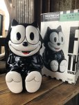 画像17: 90s Vintage Felix The Cat Ceramic Cookie Jar w/box (A390) (17)