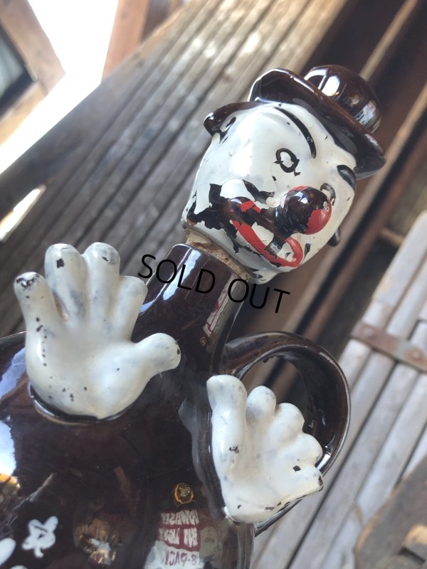 画像8: Vintage WILD CAT Juice Decanter Jug Bottle (A391)