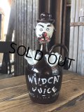 Vintage WILD CAT Juice Decanter Jug Bottle (A391)