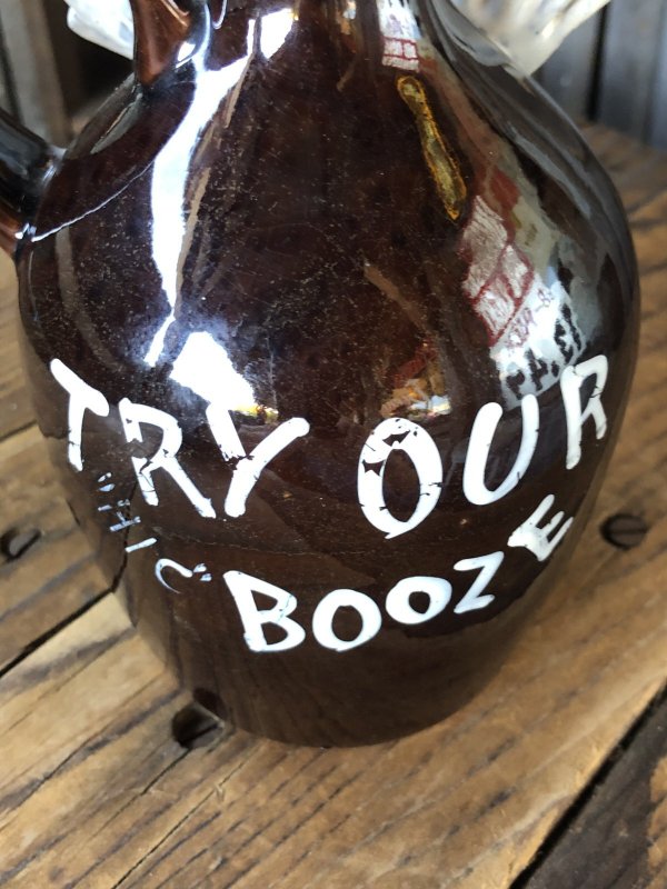 画像12: Vintage WILD CAT Juice Decanter Jug Bottle (A391)