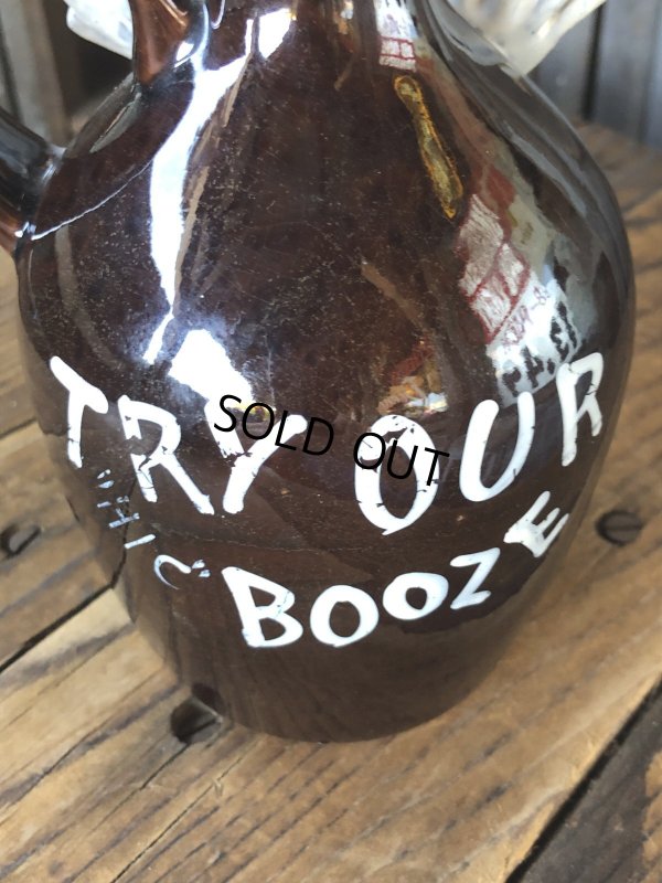 画像12: Vintage WILD CAT Juice Decanter Jug Bottle (A391)