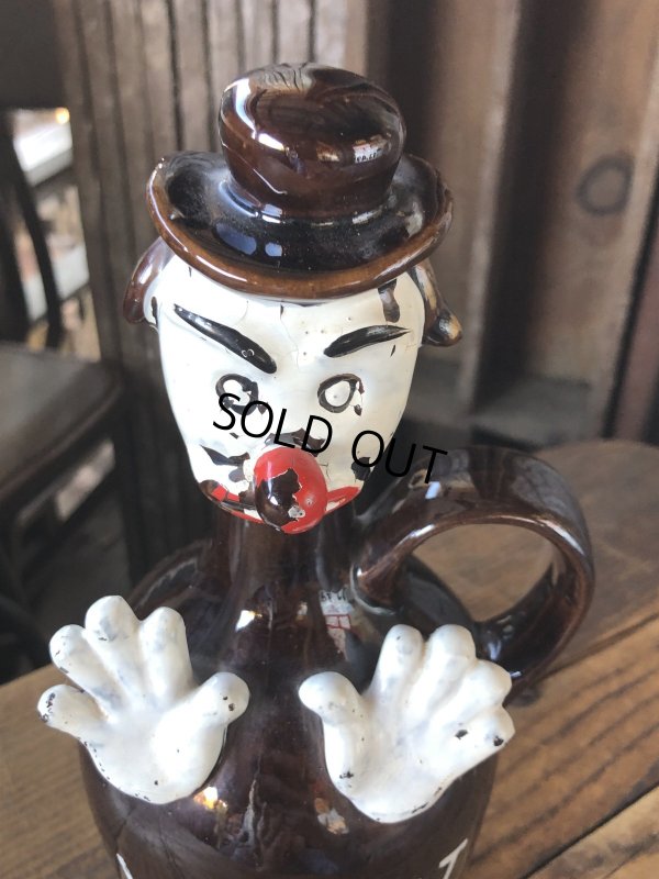 画像6: Vintage WILD CAT Juice Decanter Jug Bottle (A391)